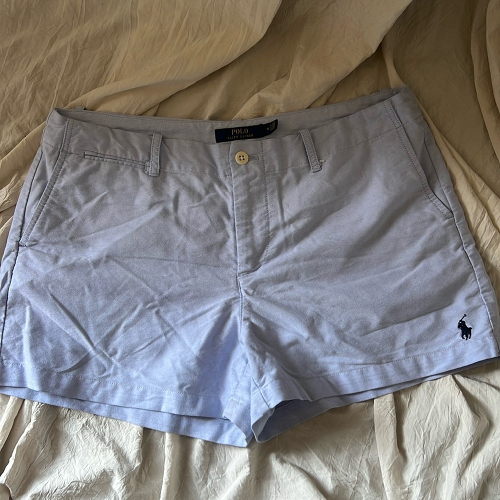 - Ralph Lauren New Money Micro Linen Shorts